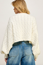 Load image into Gallery viewer, Annie Cable Knit Sweater
