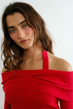 Load image into Gallery viewer, Gianna Off Shoulder Sweater
