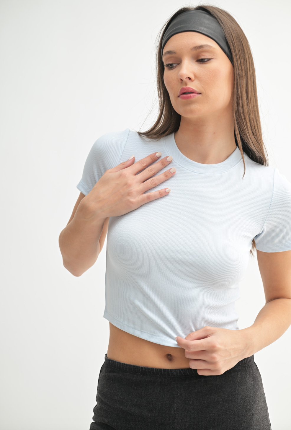 Essential Ribbed Baby Tee