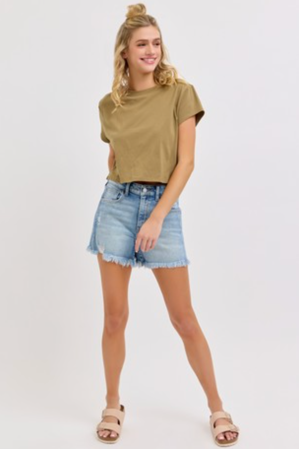 Minnie Mid Rise Shorts