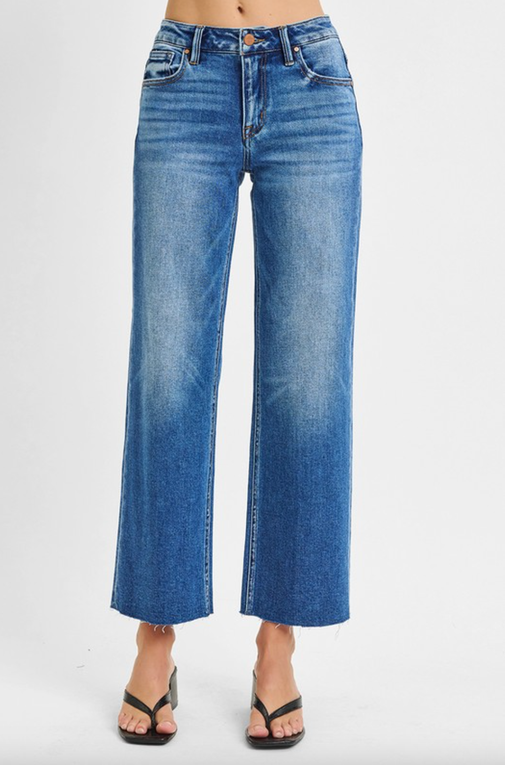 Ryder Tummy Control Mid Rise Crop Straight