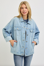 Load image into Gallery viewer, Nyx Oversized Denim Jacket
