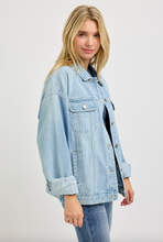 Load image into Gallery viewer, Nyx Oversized Denim Jacket
