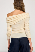 Load image into Gallery viewer, Talia Crossover Off Shoulder Sweater
