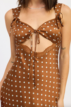 Load image into Gallery viewer, Coco Polka Dot Midi Dress
