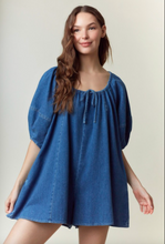 Load image into Gallery viewer, Ali Denim Romper
