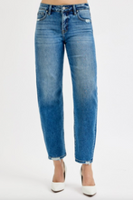 Load image into Gallery viewer, Calla High Rise Slim Barrel Jean
