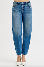 Load image into Gallery viewer, Calla High Rise Slim Barrel Jean
