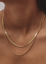 Load image into Gallery viewer, 18k Double Chain Necklace
