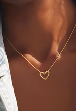 Load image into Gallery viewer, 18k Heart Necklace
