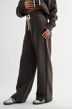 Load image into Gallery viewer, Rayna Wide Leg Fleece Pant
