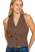 Load image into Gallery viewer, Jade Sweater Vest
