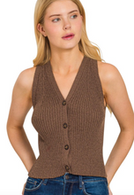 Load image into Gallery viewer, Jade Sweater Vest
