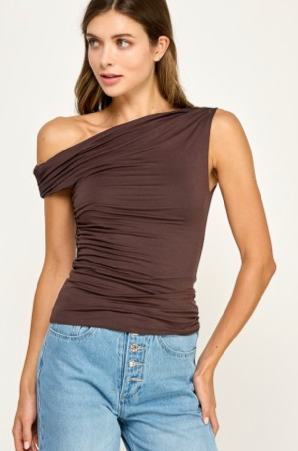 Sia One Shoulder Top