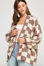 Load image into Gallery viewer, Haley Checkered Cardigan
