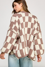 Load image into Gallery viewer, Haley Checkered Cardigan
