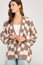 Load image into Gallery viewer, Haley Checkered Cardigan
