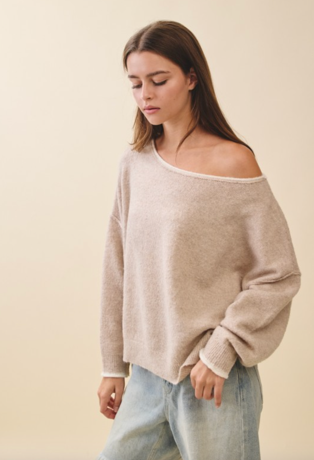 Elizabeth Off The Shoulder Knit