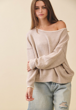 Load image into Gallery viewer, Elizabeth Off The Shoulder Knit
