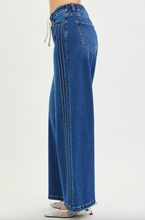 Load image into Gallery viewer, Jane Mid Rise Drawstring Denim
