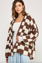 Load image into Gallery viewer, Haley Checkered Cardigan
