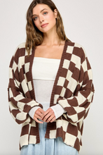 Load image into Gallery viewer, Haley Checkered Cardigan
