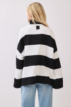 Load image into Gallery viewer, Varsity Stripe Zip-Up

