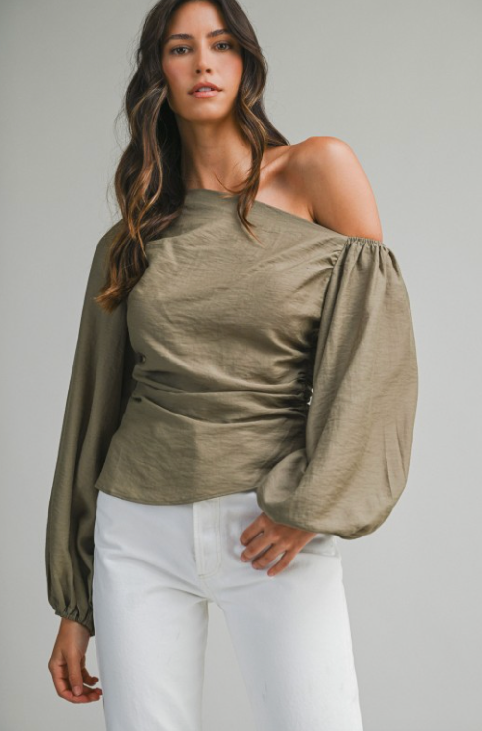 Lyra One Shoulder Top