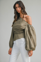 Load image into Gallery viewer, Lyra One Shoulder Top
