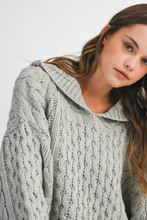 Load image into Gallery viewer, Eva Hooded Sweater
