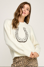 Load image into Gallery viewer, Etta Horseshoe Sweater
