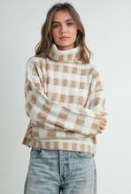 Load image into Gallery viewer, Zadie Check Sweater
