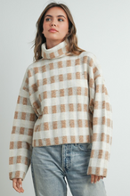 Load image into Gallery viewer, Zadie Check Sweater
