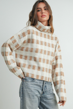 Load image into Gallery viewer, Zadie Check Sweater
