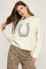 Load image into Gallery viewer, Etta Horseshoe Sweater
