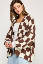 Load image into Gallery viewer, Haley Checkered Cardigan
