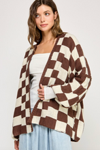 Load image into Gallery viewer, Haley Checkered Cardigan
