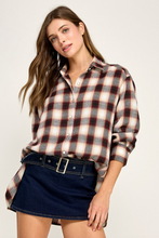 Load image into Gallery viewer, Seren Textured Woven Check Shirt
