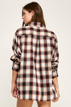Load image into Gallery viewer, Seren Textured Woven Check Shirt
