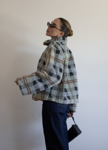 Load image into Gallery viewer, Noa Plaid Fur Jacket
