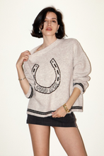 Load image into Gallery viewer, Good Luck Horseshoe Sweater
