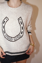 Load image into Gallery viewer, Good Luck Horseshoe Sweater
