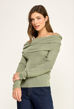 Load image into Gallery viewer, Talia Crossover Off Shoulder Sweater
