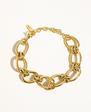 Load image into Gallery viewer, 18k Gold Non-tarnish Bold Chain Bracelet
