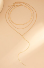 Load image into Gallery viewer, Layered Y Necklace
