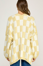 Load image into Gallery viewer, Haley Checkered Cardigan
