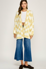 Load image into Gallery viewer, Haley Checkered Cardigan
