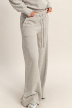 Load image into Gallery viewer, Burnout French Terry Wide-leg Pants
