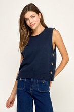 Load image into Gallery viewer, Ally Side Button Knit
