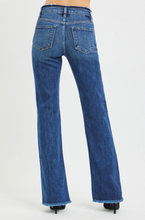 Load image into Gallery viewer, Indy Mid Rise Bootcut Frayed Denim
